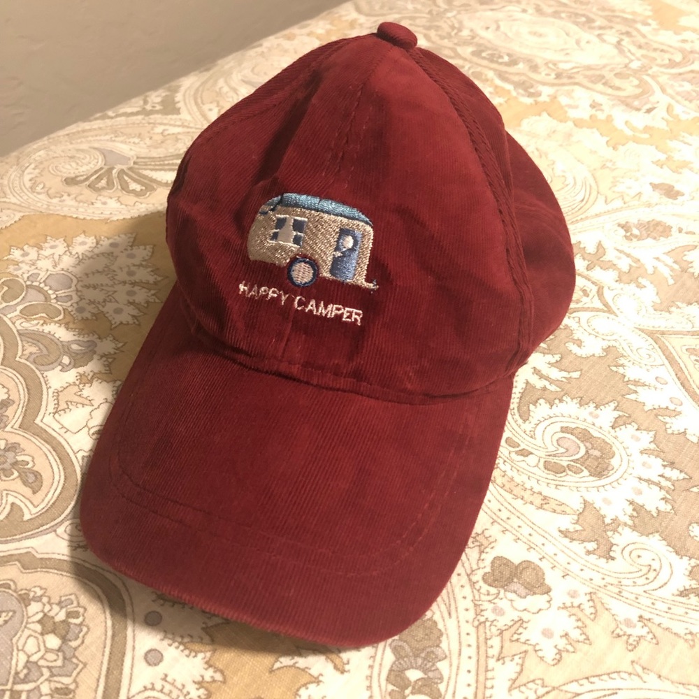 Happy Camper Baseball Cap